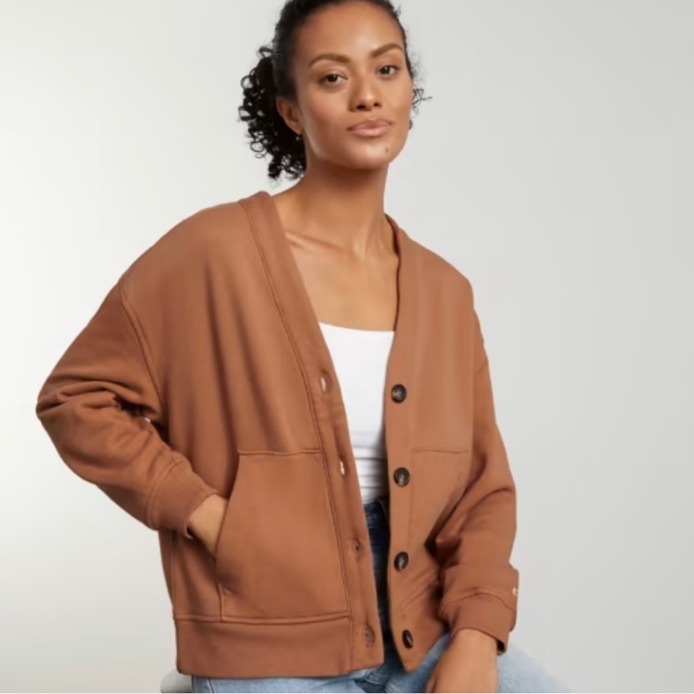 Everlane Varsity cardigan